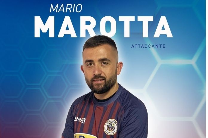 San Marzano Calcio. Ancora un “colpaccio” in attacco con Mario Marotta