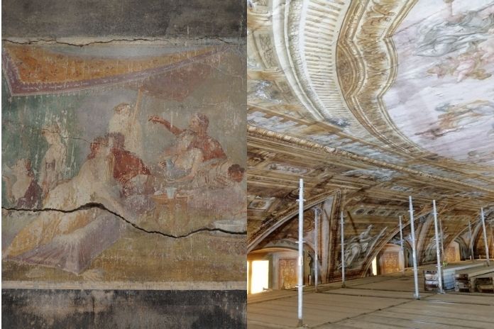 Al via la ‘Restoration week’, il tour tra i cantieri del restauro di Napoli, Pompei e Matera