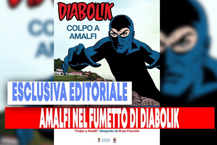 Amalfi, un albo speciale di “Diabolik” celebra il recupero di 110 reperti archeologici dai fondali della Costiera