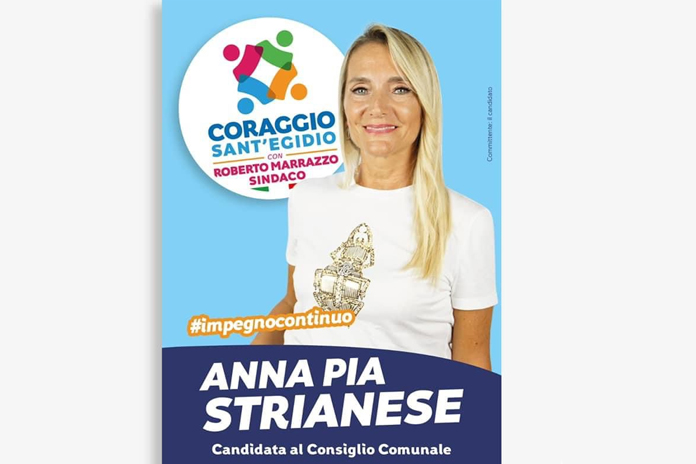 Sant’Egidio M.A: Anna Pia Strianese candidata al consiglio comunale