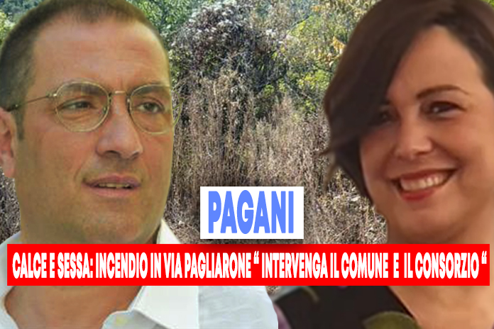 Incendio in via Pagliarone, Calce e Sessa: “occorre intervento di comune e consorzio bonifica”