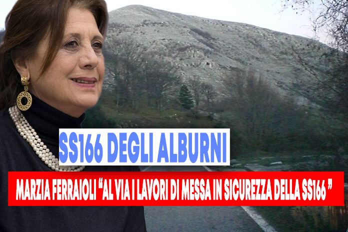 Ferraioli (FI), finalmente al via i lavori di messa in sicurezza della strada SS166 degli Alburni