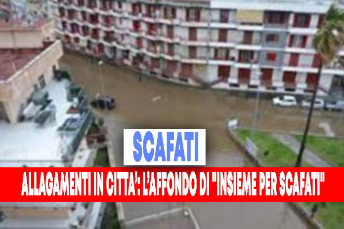 Scafati. Allagamenti, “Insieme per Scafati”, “il sindaco va avanti senza nessuna programmazione”