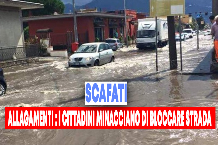 Scafati. Allagamenti in via Nuova San Marzano: Grimaldi chiede risposte urgenti