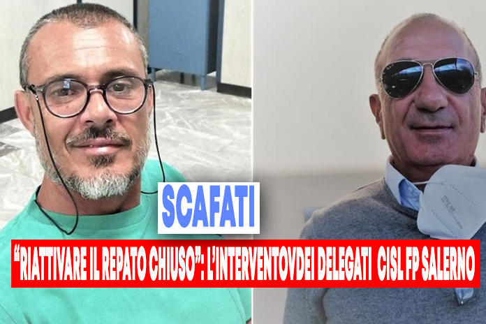 Scafati. Chiuso il reparto di malattie infettive: l’intervento di Vitulano e Della Porta della CISL FP Salerno