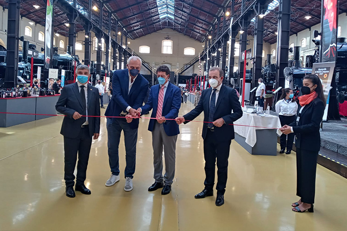 Museo Nazionale Ferroviario di Pietrarsa. Taglio del nastro per la terza edizione di Eruzioni del gusto