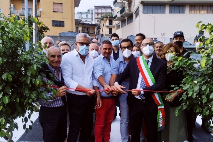 Montecorvino Rovella. Inaugurata ieri via Enrico Corrado, nuova strada del centro