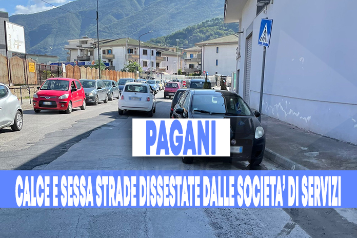 Strade dissestate dalle società di servizi, la dura nota di Sessa e Calce
