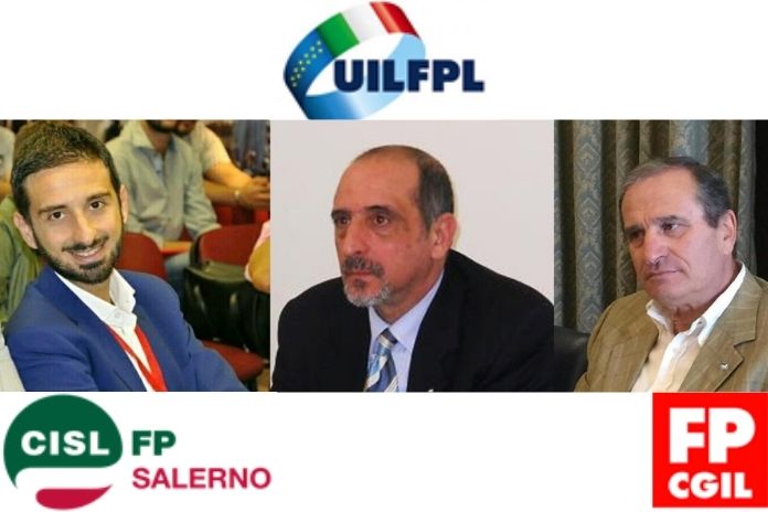 Conferenza stampa CGIL/CISL/UIL in concomitanza con lo stato di agitazione dei lavoratori del DSM dell’ASL Salerno