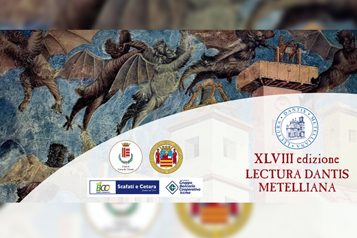 Cava dè Tirreni. “Lectura Dantis Metelliana”: Martedì ritorna la tradizionale e mai interrotta serie di letture dantesche