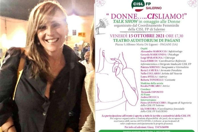 Pagani. Il Talk Show “Donne CISliamo” al Teatro Auditorium venerdì 15 Ottobre