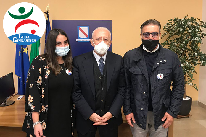 La Lega Ginnastica incontra il Governatore della Campania Vincenzo De Luca