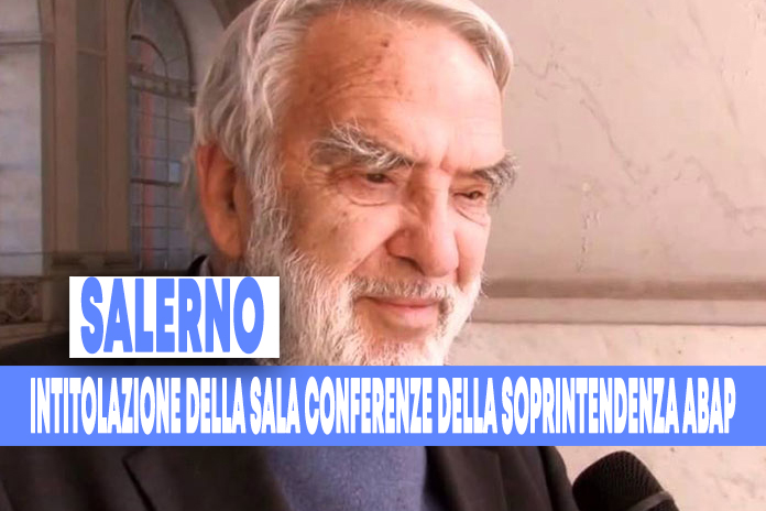 Salerno. Una sala intitolata all’arch. Mario A. De Cunzo: la cerimonia Mercoledì 27,ore 11