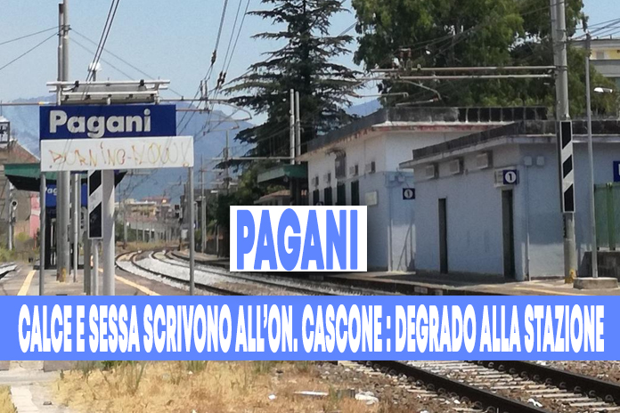 Pagani. Degrado alla stazione Calce e Sessa scrivono all’on. Cascone
