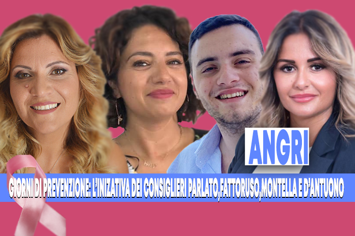 Angri. Ottobre in rosa, il mese della prevenzione: l’iniziativa dei consiglieri e del DS ASL 61