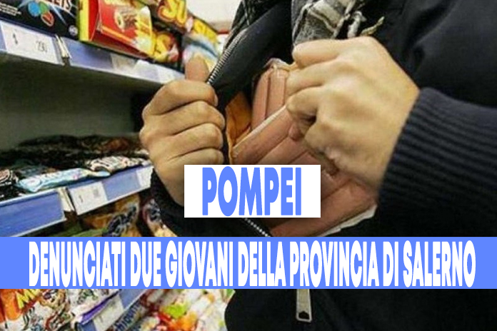 Pompei: rubano in un supermercato, denunciati 2 giovani