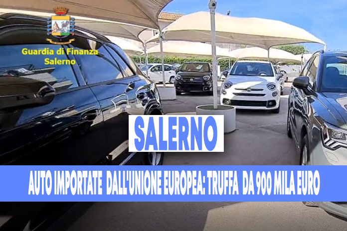 Salerno. Scoperta dalla Guardia di Finanza  evasione per 900mila euro su automobili estere