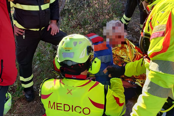 Intervento del Soccorso Alpino e Speleologico: in salvo escursionista norvegese 66enne