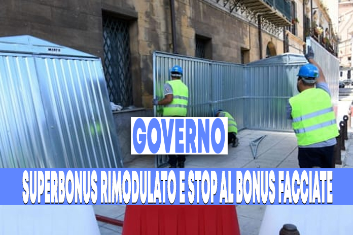 Superbonus rimodulato e stop al bonus facciate, è polemica. Sindacati contro quota 102