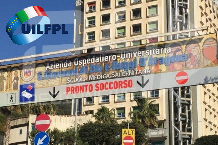 Precari della sanità al “Ruggi” di Salerno: Uil Fpl provinciale al fianco dei lavoratori