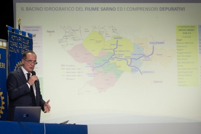 Scafati. Prosegue l’impegno della Gori per  risanare il bacino idrografico del Fiume Sarno