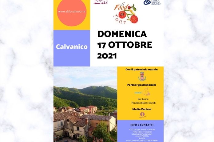 Calvanico (Sa). Riparte “Food in Tour”: terza tappa dopo Baronissi e Pellezzano