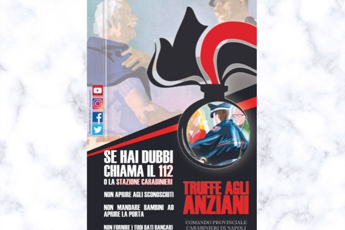 Truffe in danno di anziani. Continua la campagna di sensibilizzazione da parte dell’Arma dei Carabinieri