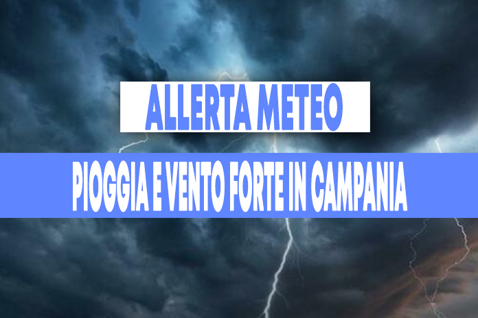 Prorogata allerta meteo in Campania