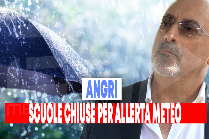 Angri. Allerta meteo arancione: il sindaco chiude le scuole!