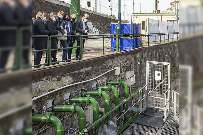 Torre del Greco. Proseguono i lavori di GORI al collettamento dei reflui dell’impianto di depurazione di Foce Sarno