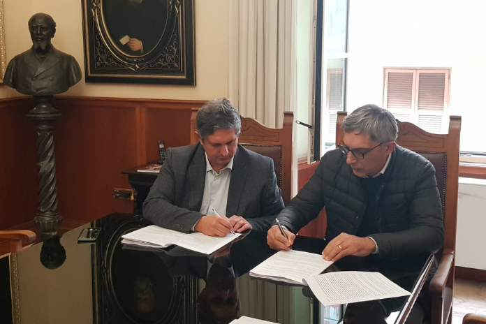 Fosso Imperatore. Firmata questa mattina la convenzione tra il comune e Coifim