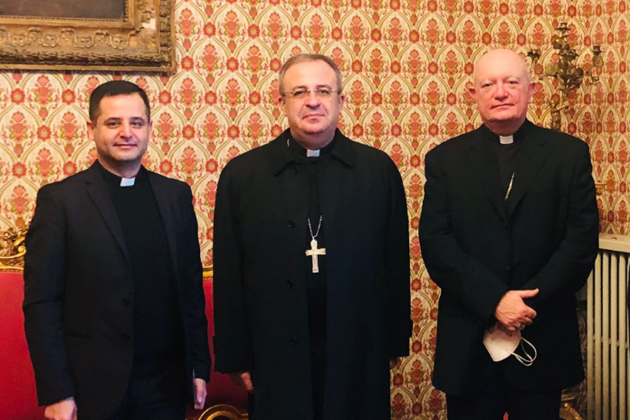 Salerno. Il rappresentante della Chiesa Maronita in visita in città