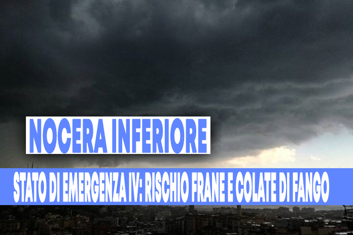 Nocera Inferiore. Stato di emergenza: rischio idrogeologico, frane e colate di fango