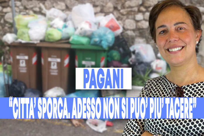 Pagani. “Oggi la città è ancora più sporca di ieri”, l’affondo del consigliere Anna Rosa Sessa
