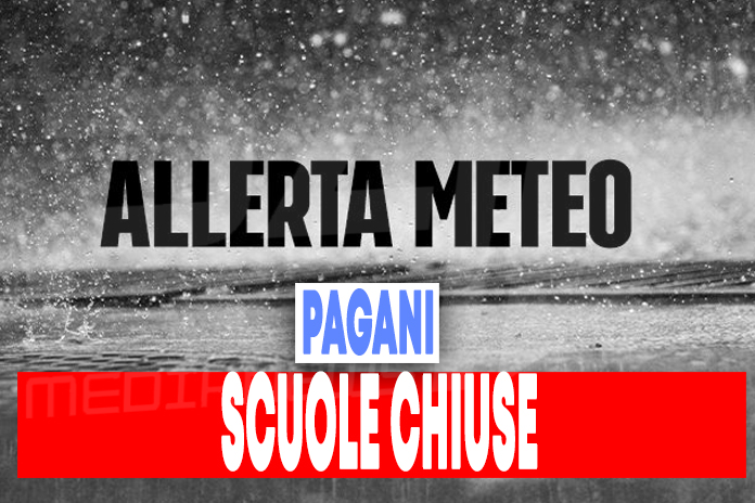 Allerta meteo. Scuole chiuse a Pagani