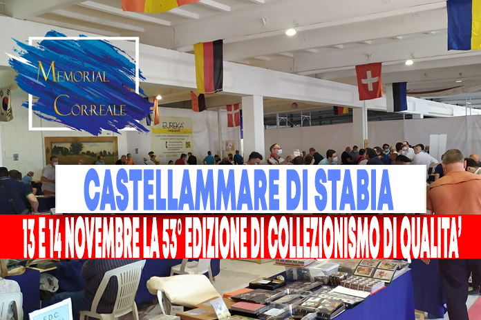 Ritorna a Castellamare di Stabia la 53° edizione: Memorial Correale, collezionismo di qualità
