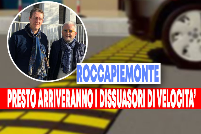Roccapiemonte. Arrivao i dissuasori di velocita'