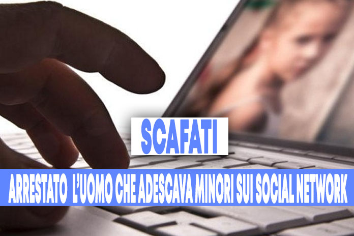 Scafati/Pozzuoli, pedopornografia ed estorsione: arrestato l’orco dei social network