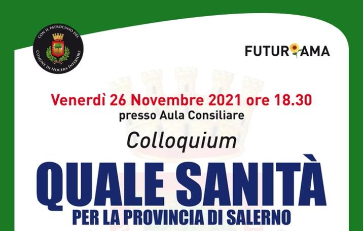 Nocera Inferiore. Domani il convegno “Quale sanità per la provincia di Salerno”