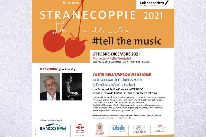 Rassegna di letteratura internazionale “Strane Coppie”: a Napoli il terzo appuntamento