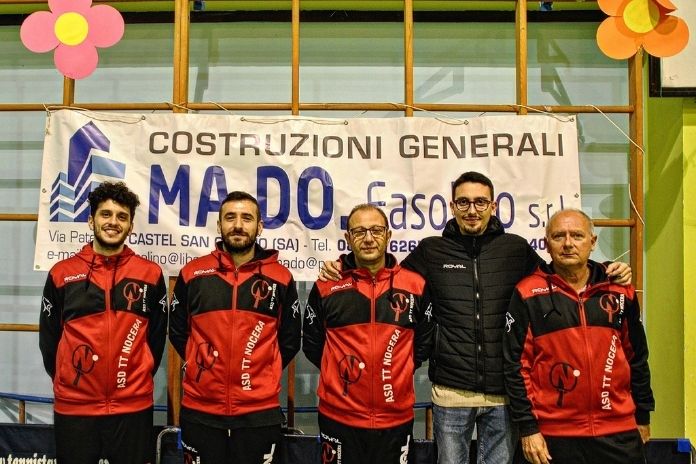 Tennis Tavolo Nocera. Arriva la prima vittoria in C1