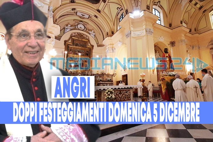 Angri. Domenica 5 Dicembre festa grande alla Collegiata San Giovanni Battista