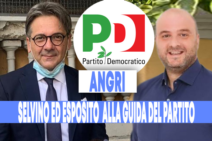 Angri. Gianluigi Esposito e Daniele Selvino alla guida del Pd della città