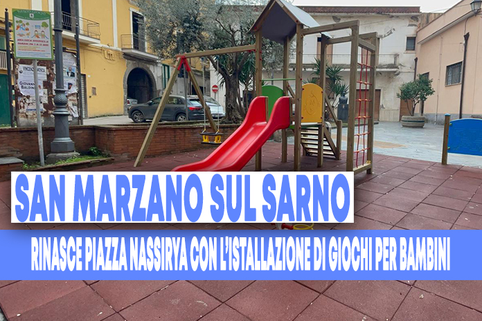 San Marzano Sul Sarno. “Piazza Nassirya rinasce”