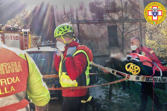 Avellino. Uomo precipita in un fiume: salvato dai tecnici del Soccorso Alpino e Speleologico della Campania