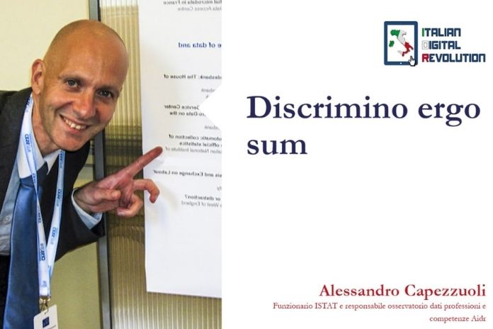 “Discrimino ergo sum” di Alessandro Capezzuoli funzionario ISTAT e socio Aidr