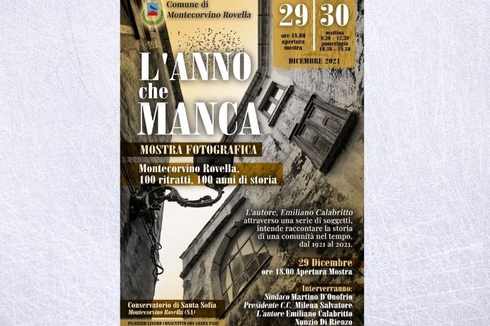 “L’anno che manca”: esposizione storico fotografica dal 1921 al 2021