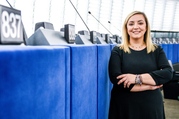 Isabella ADINOLFI in the EP in Strasbourg