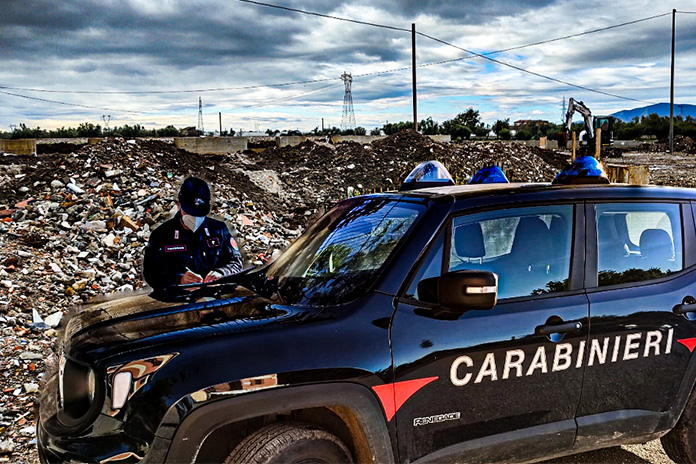 Sant’Antonio Abate. Operazione dei Carabinieri forestali, sequestrata area di mille metri quadri
