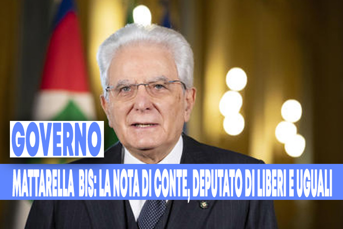 Sergio Mattarella è stato rieletto Presidente della Repubblica: la nota di Conte